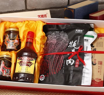 內蒙古牛肉干精品禮盒特產禮品送禮必備內蒙古美食	