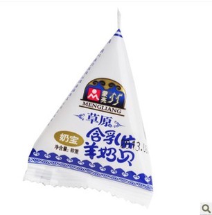 蒙亮三角包羊奶貝批發