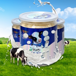 蒙亮450gPVC易拉罐奶貝（原味、酸奶、羊奶）